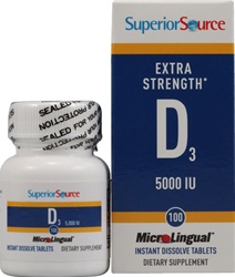 Vitamin D 5,000 IU â€” Extra Strength