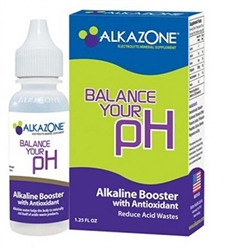 ALKAZONE "Balance Your pH" Alkaline Booster Drops w/Antioxidants