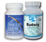Beta 1, 3D Glucan & Budwig - 1 Month Supply (2 Caps)