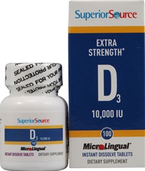 Vitamin D 10,000 IU â€” Extra Strength