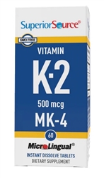 Vitamin K2 (MK4) 500 mcg