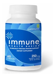 Immune Health Basics  (Wellmune) Beta Glucan (250mg)